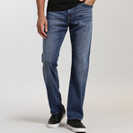 Matt Mid Foggy Williamsburg Jeans // Medium Blue (33WX32L)