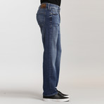 Matt Mid Foggy Williamsburg Jeans // Medium Blue (33WX32L)