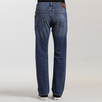 Matt Mid Foggy Williamsburg Jeans // Medium Blue (33WX32L)