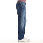 Marcus Mid Brushed Authentic Vintage Jeans // Medium Blue (32WX30L)
