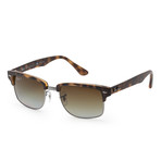 Men's RB4190-878-M2 Polarized Sunglasses // Demi Gloss Havana +Gradient Brown