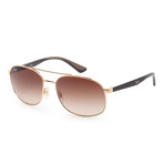 Men's RB3593-001-1358 Sunglasses // Gold + Brown Gradient