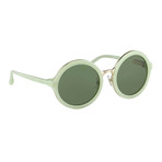 Women's PL11C13 Sunglasses // Midori Green + Green Gradient