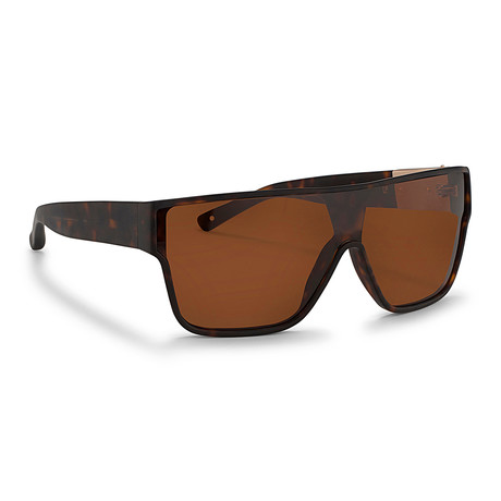 Men's PL50C2 Sunglasses // Dark Tortoise + Bronze Mirror