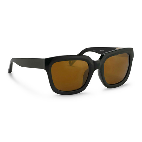 Men's PL51C2 Sunglasses // Hunter + Brass Mirror