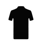 Harry Short Sleeve Polo Shirt // Black (3XL)