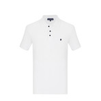 Mads Short Sleeve Polo Shirt // White (L)