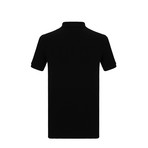 Chuck Short Sleeve Polo Shirt // Black (M)