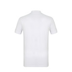 Austin Short Sleeve Polo Shirt // White (M)