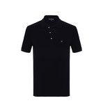 Buller Short Sleeve Polo Shirt // Navy (M)