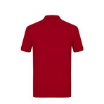 Tim Short Sleeve Polo Shirt // Red (M)