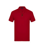 Tim Short Sleeve Polo Shirt // Red (XL)