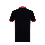 Neo Short Sleeve Polo Shirt // Navy (M)