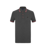 Henry Short Sleeve Polo Shirt // Anthracite (3XL)