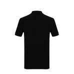 Deacon Short Sleeve Polo Shirt // Black (L)