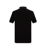 Peter Short Sleeve Polo Shirt // Black (2XL)