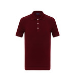 Leo Short Sleeve Polo Shirt // Bordeaux (XL)