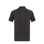 Logan Short Sleeve Polo Shirt // Gray (S)