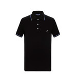 Peter Short Sleeve Polo Shirt // Black (L)