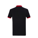 Phillip Short Sleeve Polo Shirt // Navy (XL)