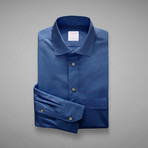 Zephir 1818 Plain Shirt // Blue (S)