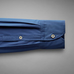 Zephir 1818 Plain Shirt // Blue (L)