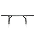 Prestige Poker Table // Folding Legs // Velveteen (Black)