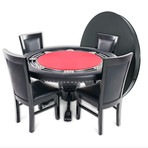 Nighthawk Poker Table + Dining Top // Suited Speed (Black)