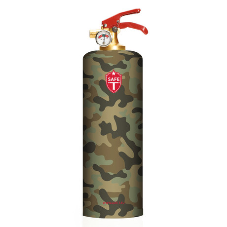 Safe-T Design Fire Extinguisher // Army