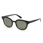 Unisex RB4324-601-9A50 Polarized Sunglasses // Black + Green