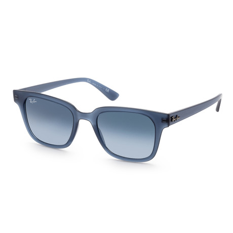 Unisex RB4323-6448Q85 Sunglasses // Transparent Dark Blue + Azure Gradient