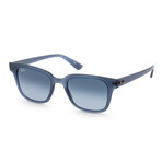 Unisex RB4323-6448Q85 Sunglasses // Transparent Dark Blue + Azure Gradient