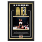 Ali Vs Liston Tribute // Limited Edition Display // Facsimile Signature