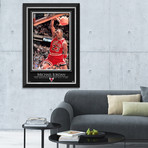 Michael Jordan Sports Illustrated Cover // Limited Edition Poster Display // Facsimile Signature