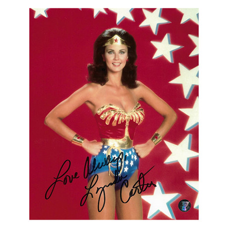 Lynda Carter // Autographed Wonder Woman Photo