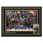 Stan Lee // Limited Edition Autographed Display // Marvel Avengers MCU Characters