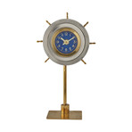 Skipper Table Clock // Aluminum