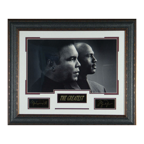 The Greatest: Ali + Jordan // Engraved Signature Series