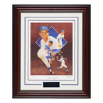 Sandy Koufax // Autographed Display // Limited Edition Lithograph #913/950