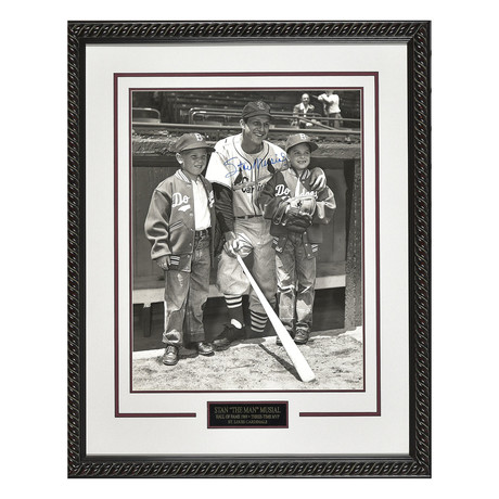 Stan Musial // Autographed Display