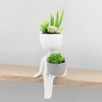 Plant Pal // Shelf Sitter // Ceramic Planter