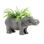 Happy Hippo // Indoor + Outdoor Drop Pot Planter