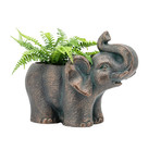 Happy Elephant // Indoor + Outdoor Drop Pot Planter