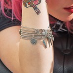Wings Guitar String Bracelet Inspired by “The Wind Beneath My Wings” (Small/Medium)
