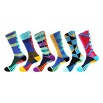 Stride Athletic Socks II // Multicolor // Pack of 6