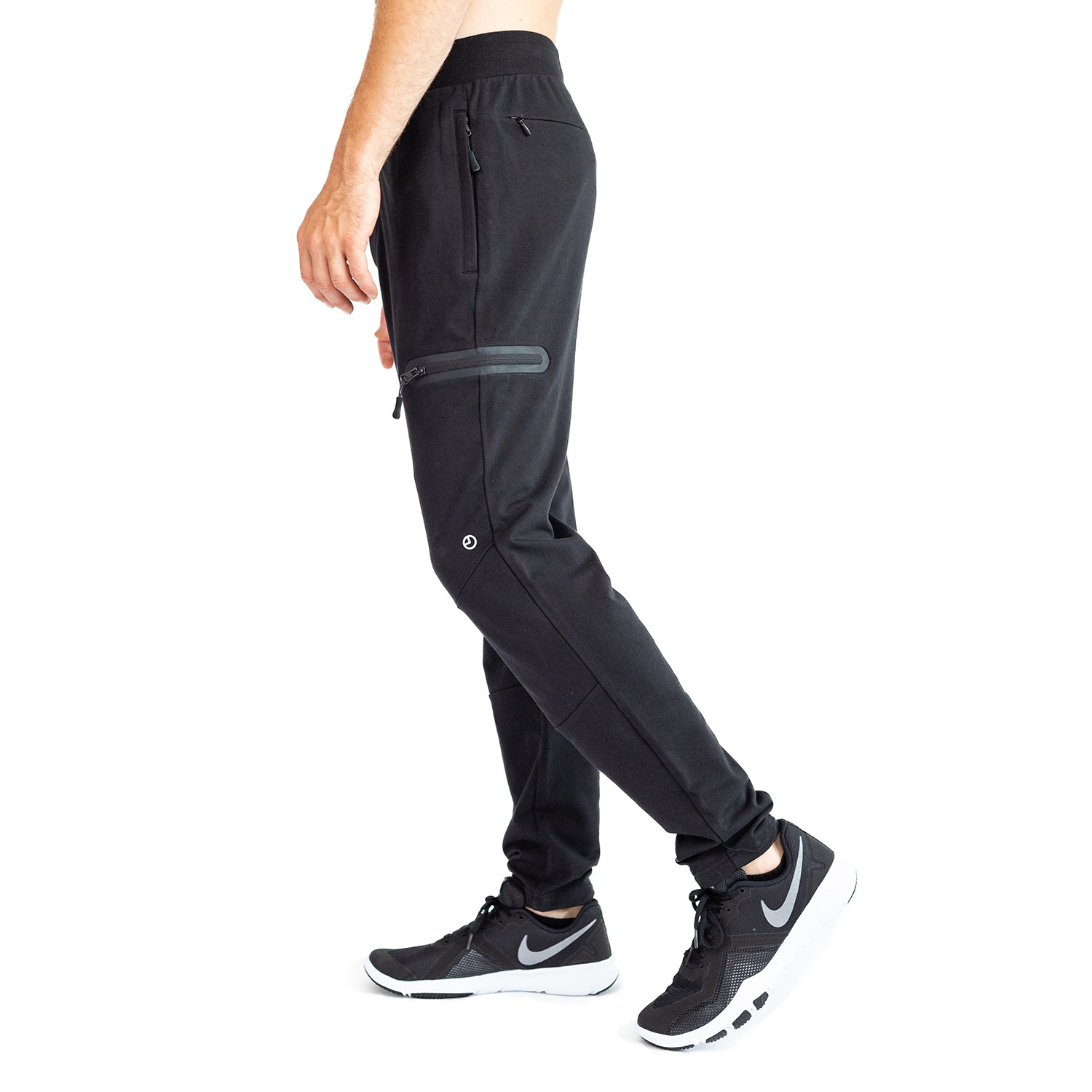 Pixel 1 Track Pant // Black (S) - 9PM Clothing - Touch of Modern