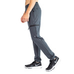 Pixel 1 Track Pant // Gunmetal (2XL)
