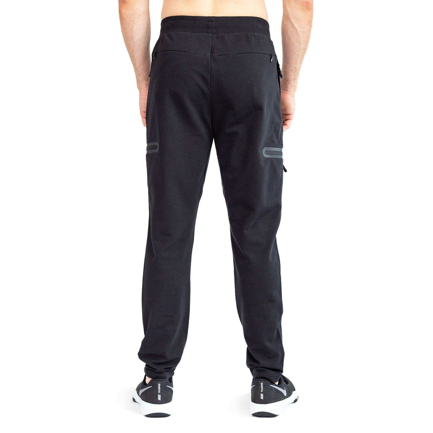 Pixel 1 Track Pant // Black (L) - 9PM Clothing - Touch of Modern