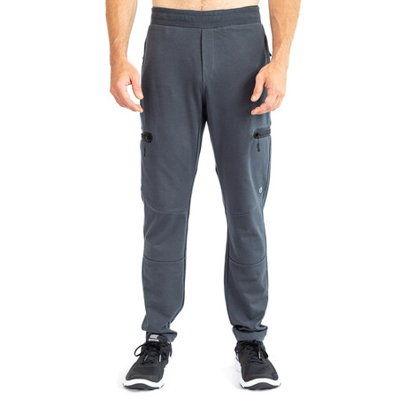 Pixel 1 Track Pant // Gunmetal (S)