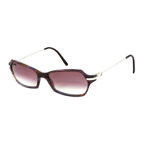 Women's T8100777 Sunglasses // Striped Purple